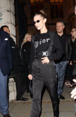 BELLA HADID Leaves A Magazine Curated By Issue Launch Party in London 05/29/2019