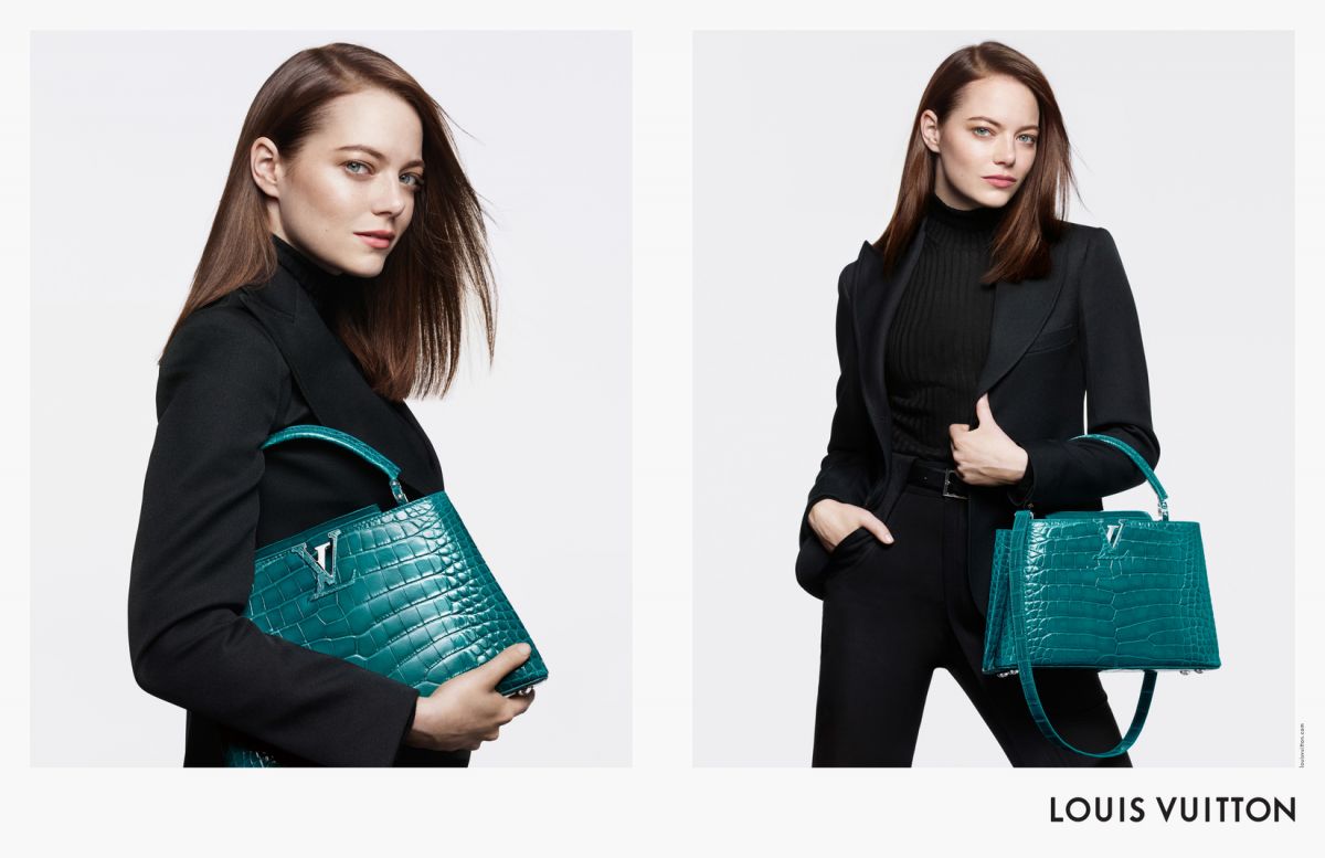 Emma Stone For Louis Vuitton Handbag 2019 Campaign Hawtcelebs