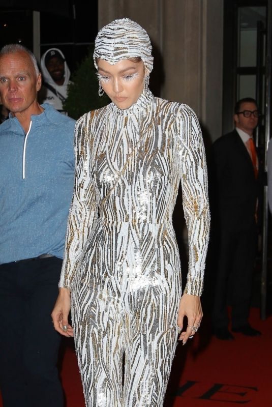 GIGI HADID at Met Gala After-party in New York 05/06/2019