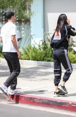 KENDALL JENNER and Fai Khadra Out for Lunch in West Hollywood 05/28/2019