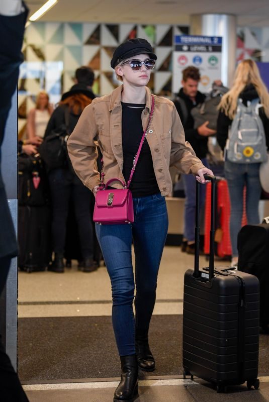LILI REINHART at LAX Airport in Los Angeles 05/08/2019