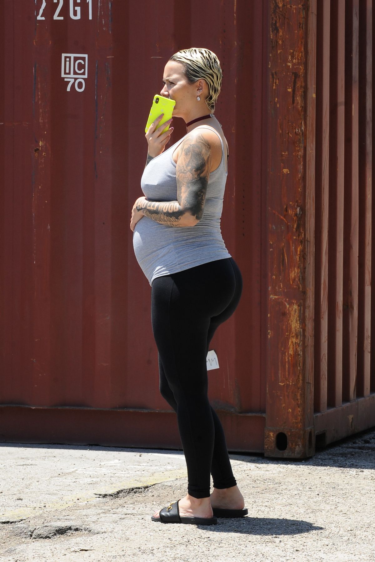 Pregnant Amber Rose Out For Lunch With Her Mother In Sherman Oaks 05292019 Hawtcelebs 6671