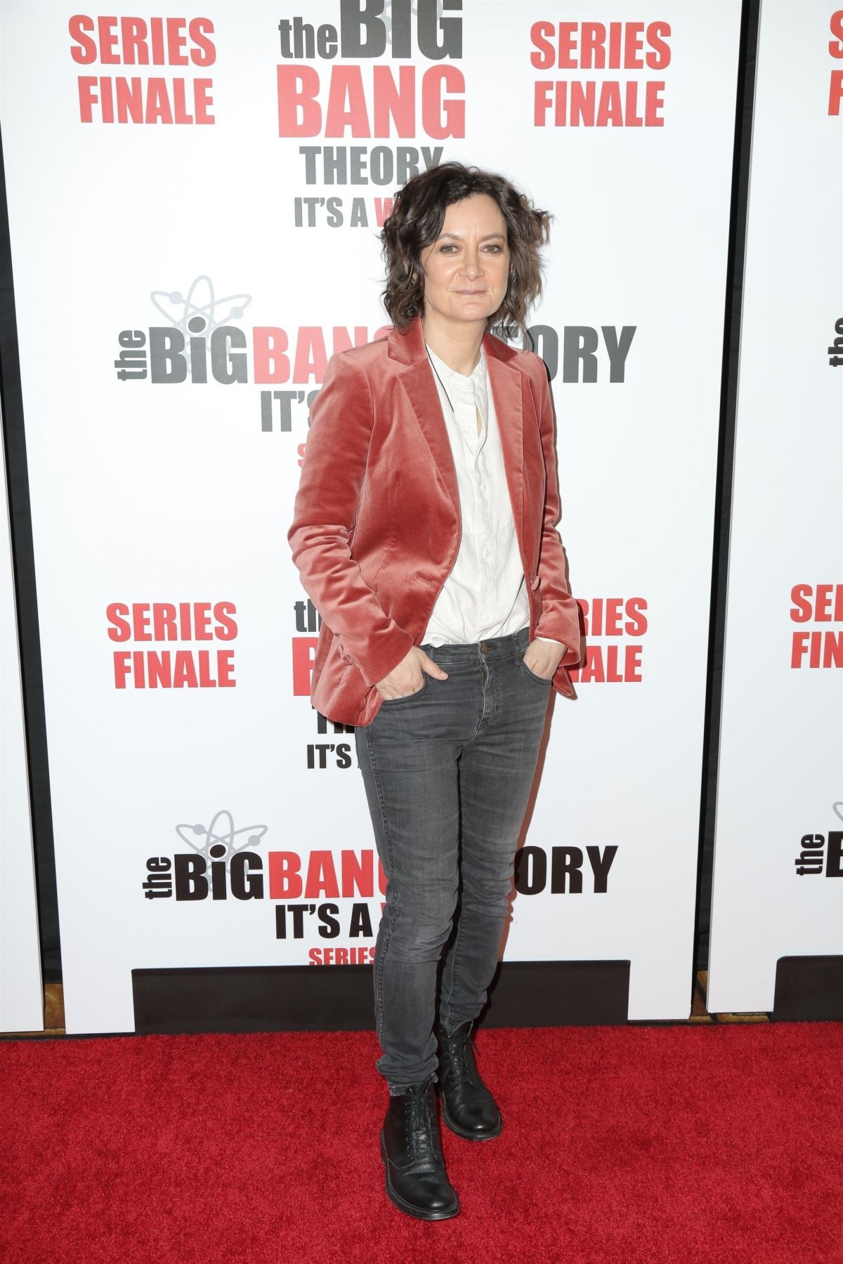 SARA GILBERT at The Big Bang Theory Finale Party in Pasadena 05/01/2019 ...