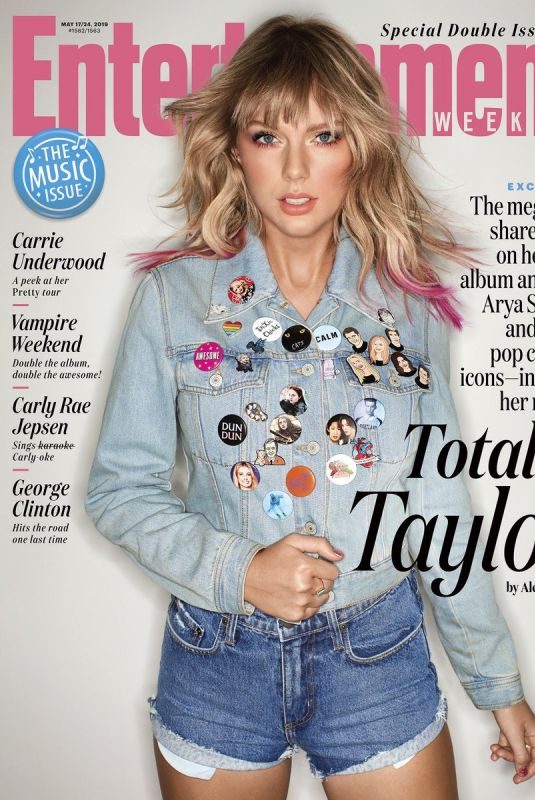 TAYLOR SWIFT in Entertainment Weekly, May 2019