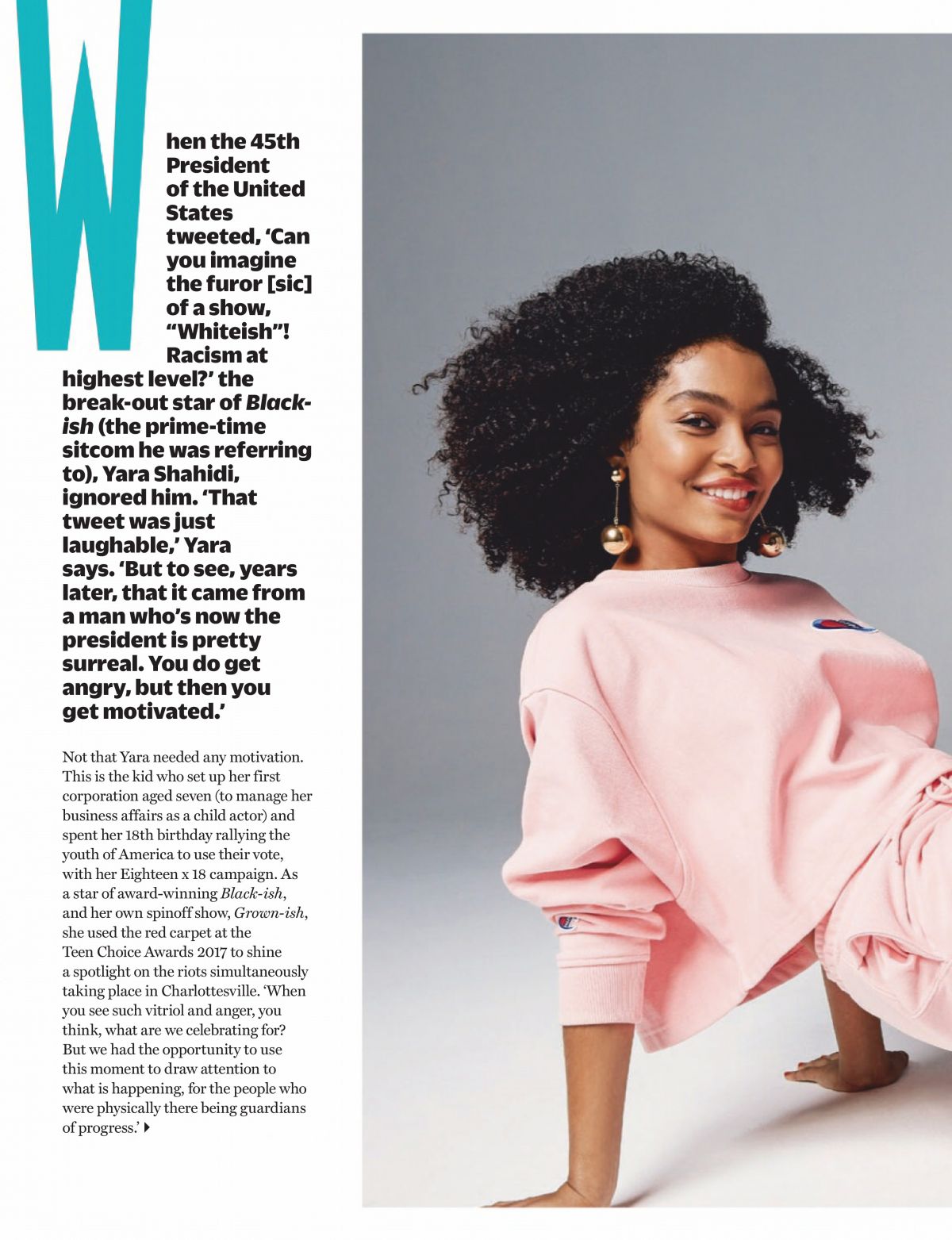 YARA SHAHIDI in Cosmopolitan Magazine, South Africa June 2019 – HawtCelebs