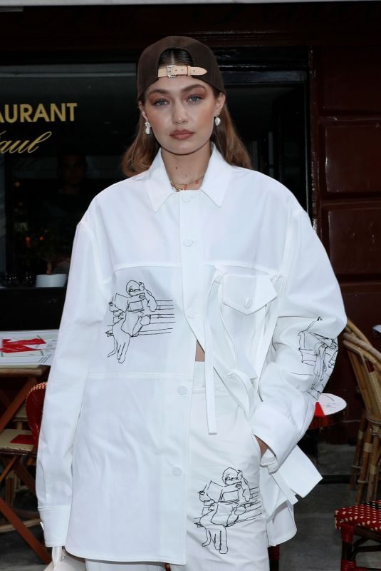 GIGI HADID at Louis Vuitton Menswear Spring/Summer 2020 Show in Paris 06/20/2019