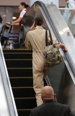 IRINA SHAYK Arrives at Los Angeles International Airport 06/06/2019