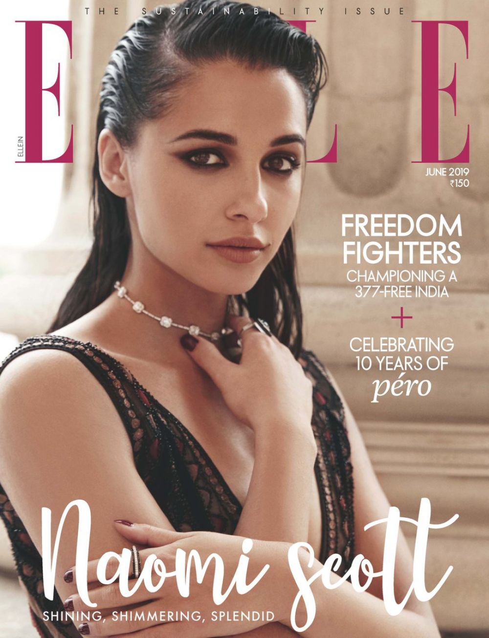 Naomi Scott For Elle Magazine India June Hawtcelebs