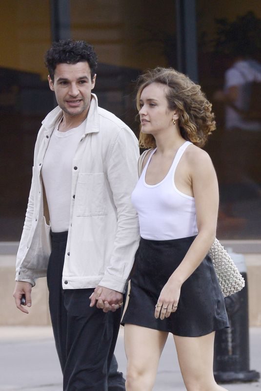 OLIVIA COOKE and Christopher Abbott at Il Buco in New York 06/23/2019