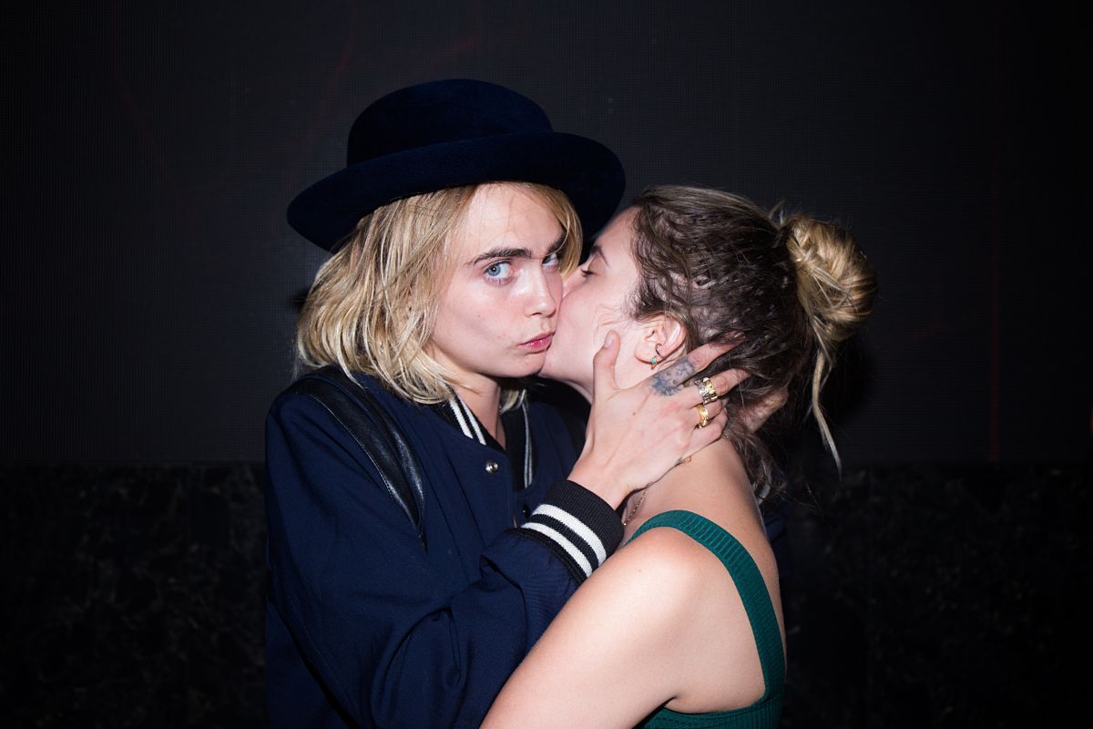 Ashley Benson And Cara Delevingne Celebrates Their Engagement In Saint
