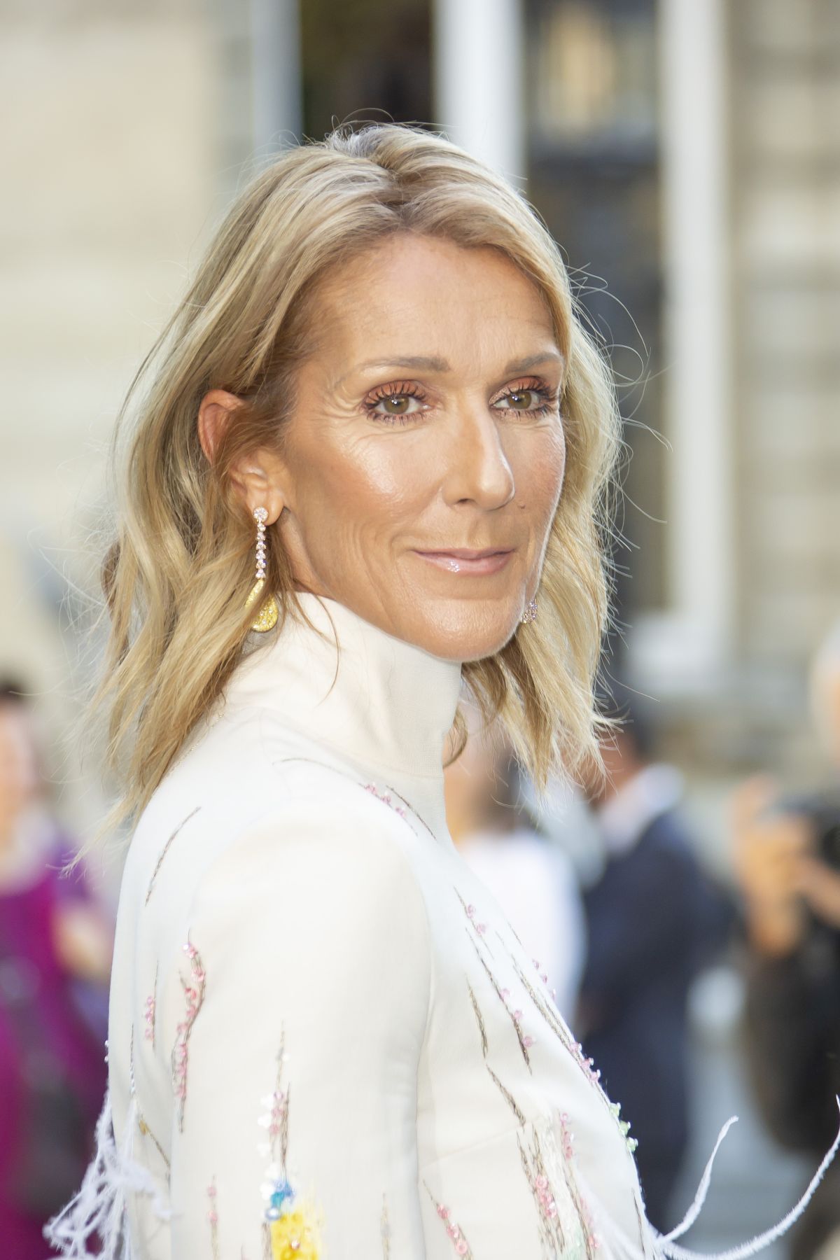 CELINE DION Arrives at Valentino Haute Couture Fall/Winter 2019/2020 ...