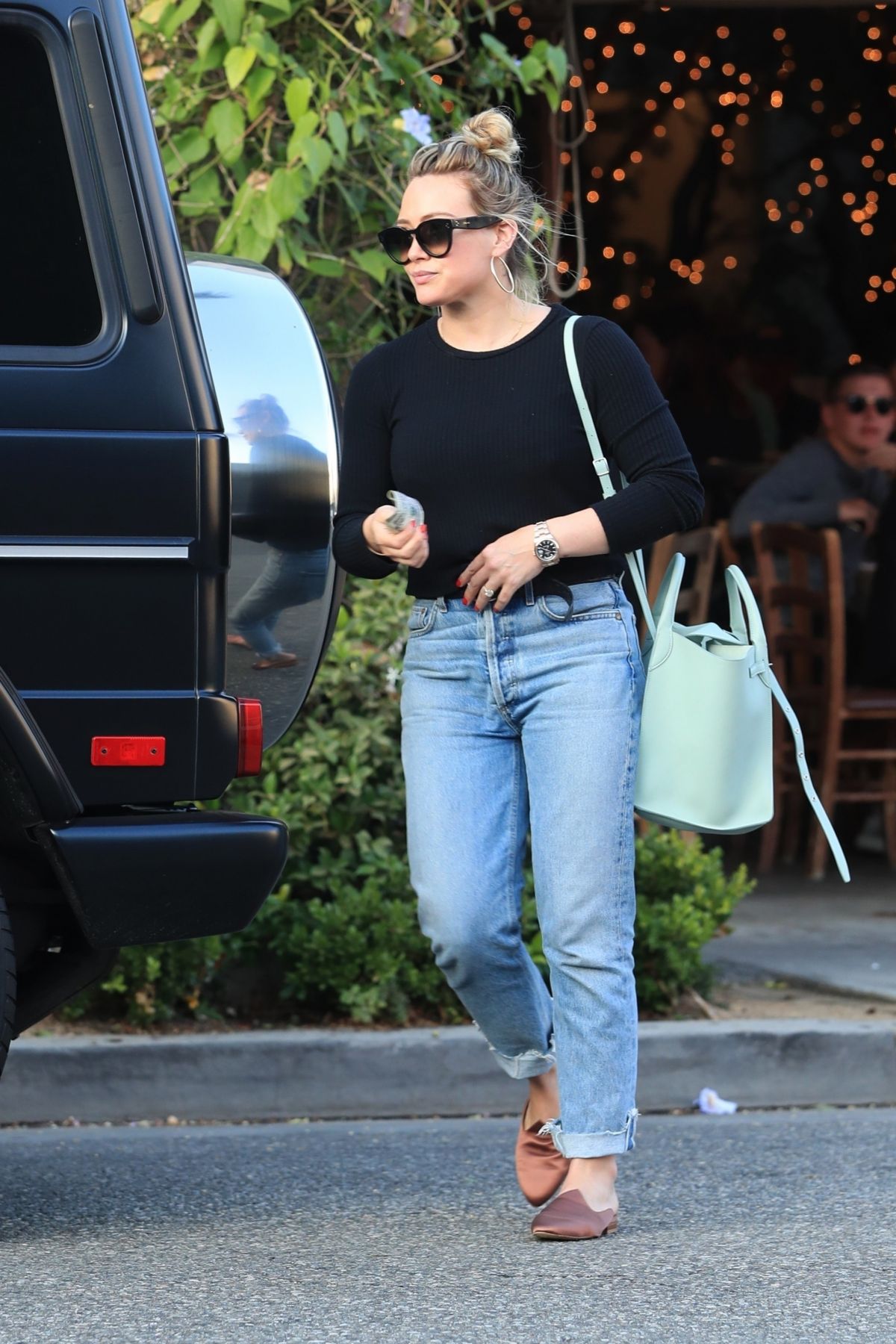 HILARY DUFF at Il Pastaio in Beverly Hills 07/08/2019 – HawtCelebs