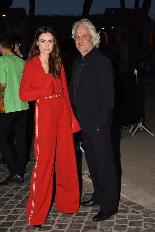 KASIA SMUTNIK at Fendi Fashion Show in Rome 07/04/2019