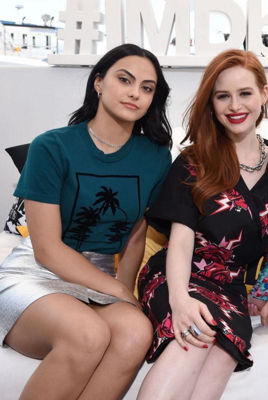 LILI REINHART, CAMILA MENDES and MADELAINE PETSCH at #imdboat at 2019 Comic-con in San Diego 07/20/2019