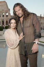 LISA BONET and Jason Momoa at Fendi Fashion Show in Rome 07/04/2019