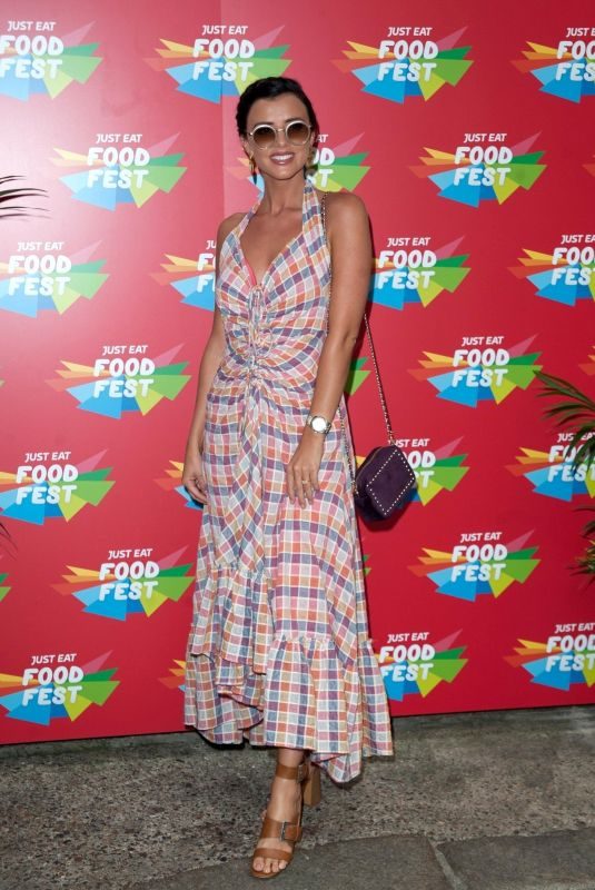 LUCY MECKLENBURGH at Just Eat Food Fest Taste Adventure VIP Launch in London 07/25/2019