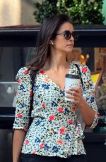 NINA DOBREV Out and About in New York 07/29/2019
