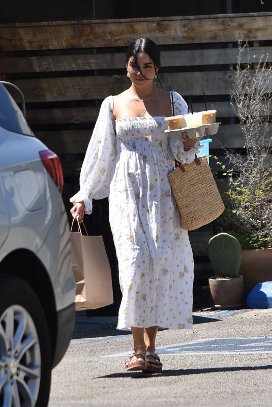 VANESSA HUDGENS Out for Coffee in Los Angeles 07/20/2019