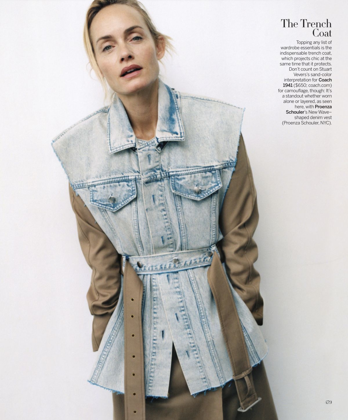 AMBER VALLETTA in Vogue Magazine, September 2019 – HawtCelebs