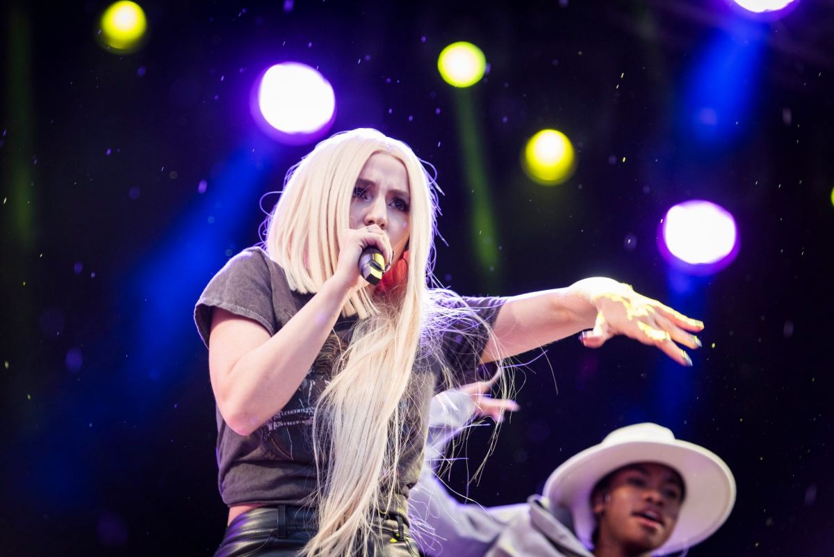 AVA MAX Performs at Grona Lund Festival in Stockholm 08/14/2019 ...