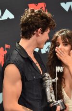 CAMILA CABELLO and Shawn Mendes at 2019 MTV Video Music Awards in Newark 08/26/2019