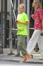 ELSA HOSK and Tom Daly Out in New York 08/25/2019