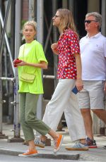 ELSA HOSK and Tom Daly Out in New York 08/25/2019