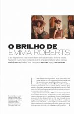 EMMA ROBERTS in Elle Magazine, Portugal September 2019