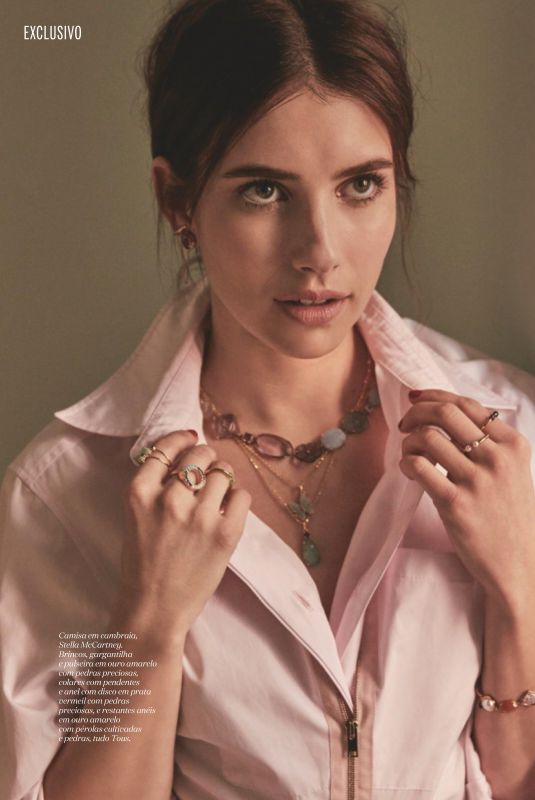 EMMA ROBERTS in Elle Magazine, Portugal September 2019