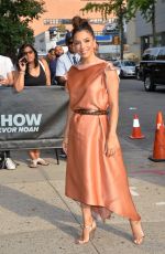 EVA LONGORIA Arrives at Daily Show with Trevor Noah in New York 08/05/2019