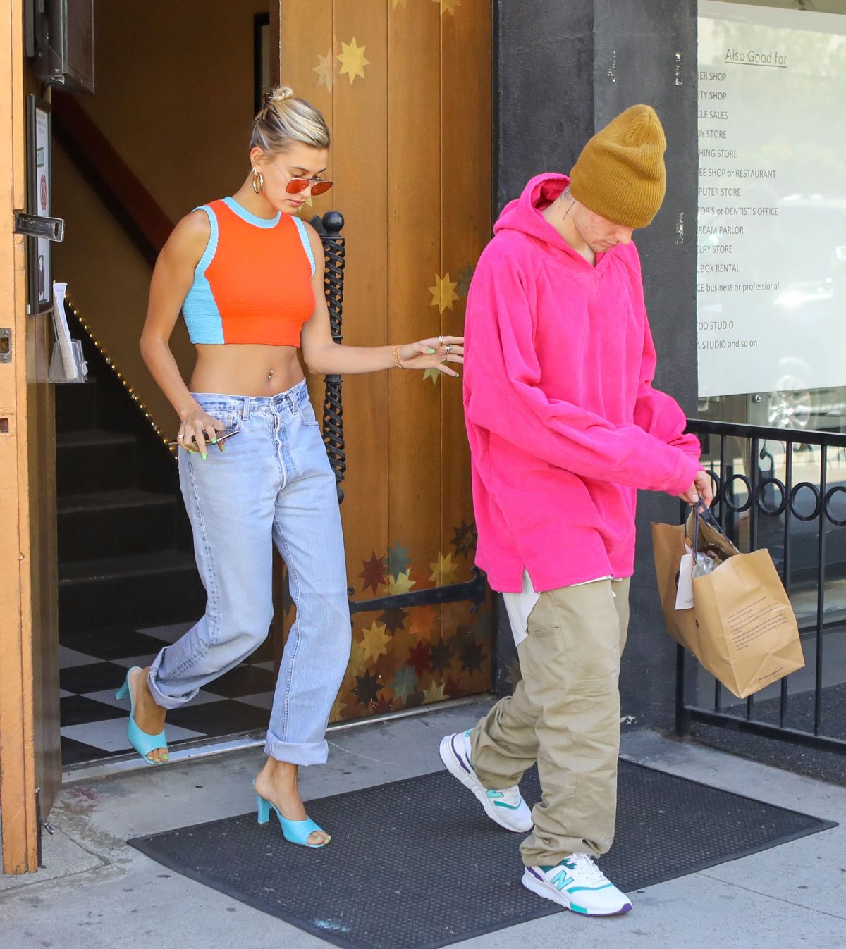 Hailey And Justin Bieber At Dance Class In Beverly Hills 08302019