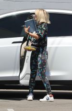 JULIANNE HOUGH Arrives at a Studio in Los Angeles 08/02/2019