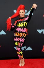 JUSTINA VALENTINE at 2019 MTV Video Music Awards in Newark 08/26/2019
