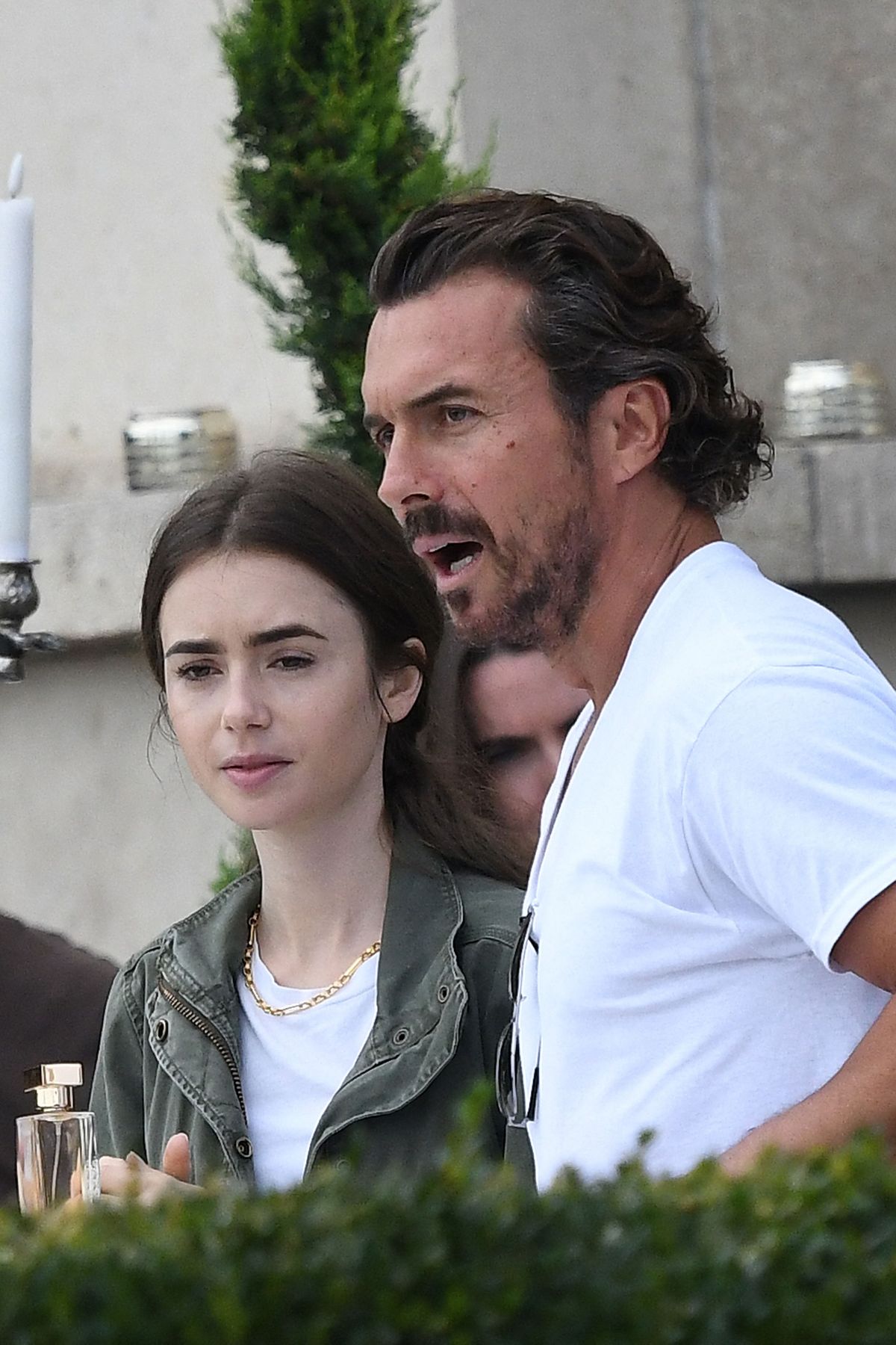LILY COLLINS on the Set of Emily in Paris in Paris 08/16/2019 – HawtCelebs