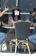 NIKKI and BRIE BELLA and Artem Chigvintsev Out for Lunch in Los Angeles 08/08/2019