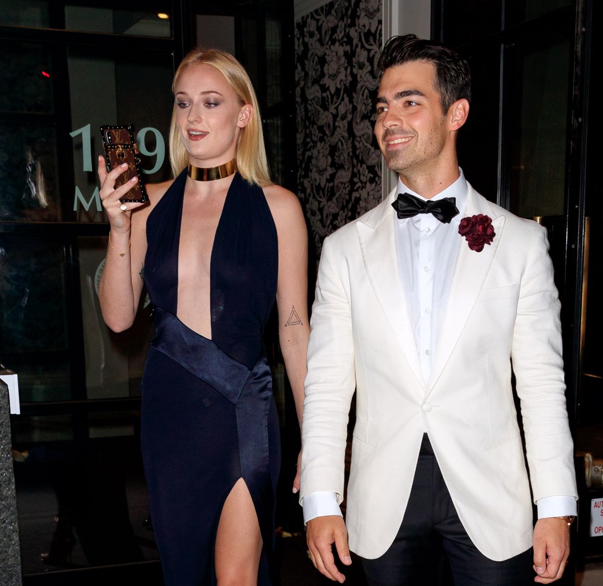 Sophie Turner And Joe Jonas Arrives At Joe’s Bond Themed Birthday Party In New York 08 16 2019
