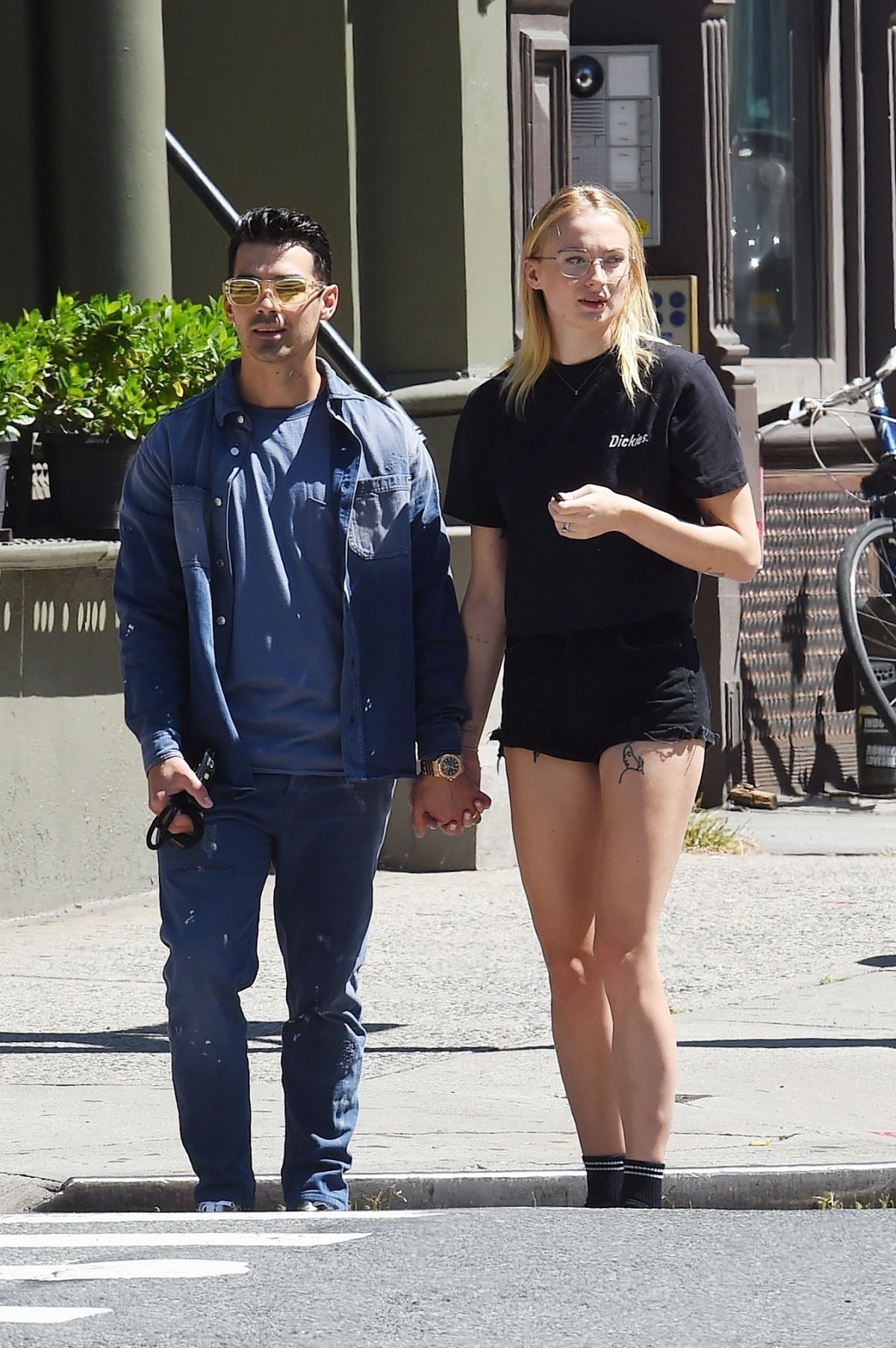 SOPHIE TURNER and Joe Jonas Out in New York 08/29/2019 – HawtCelebs