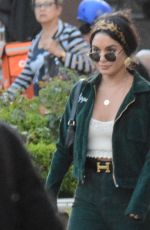 VANESSA HUDGENS Out with Friends in Hollywood 07/31/2019