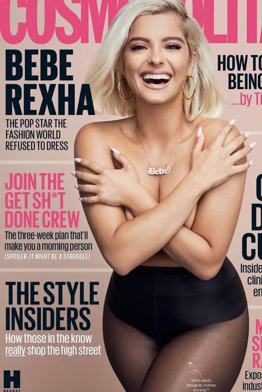 BEBE REXHA on the Cover of Cosmopolitan Magazine, UK October 2019