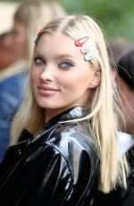 ELSA HOSK at Coach1941 Fashion Show in New York 09/10/2019
