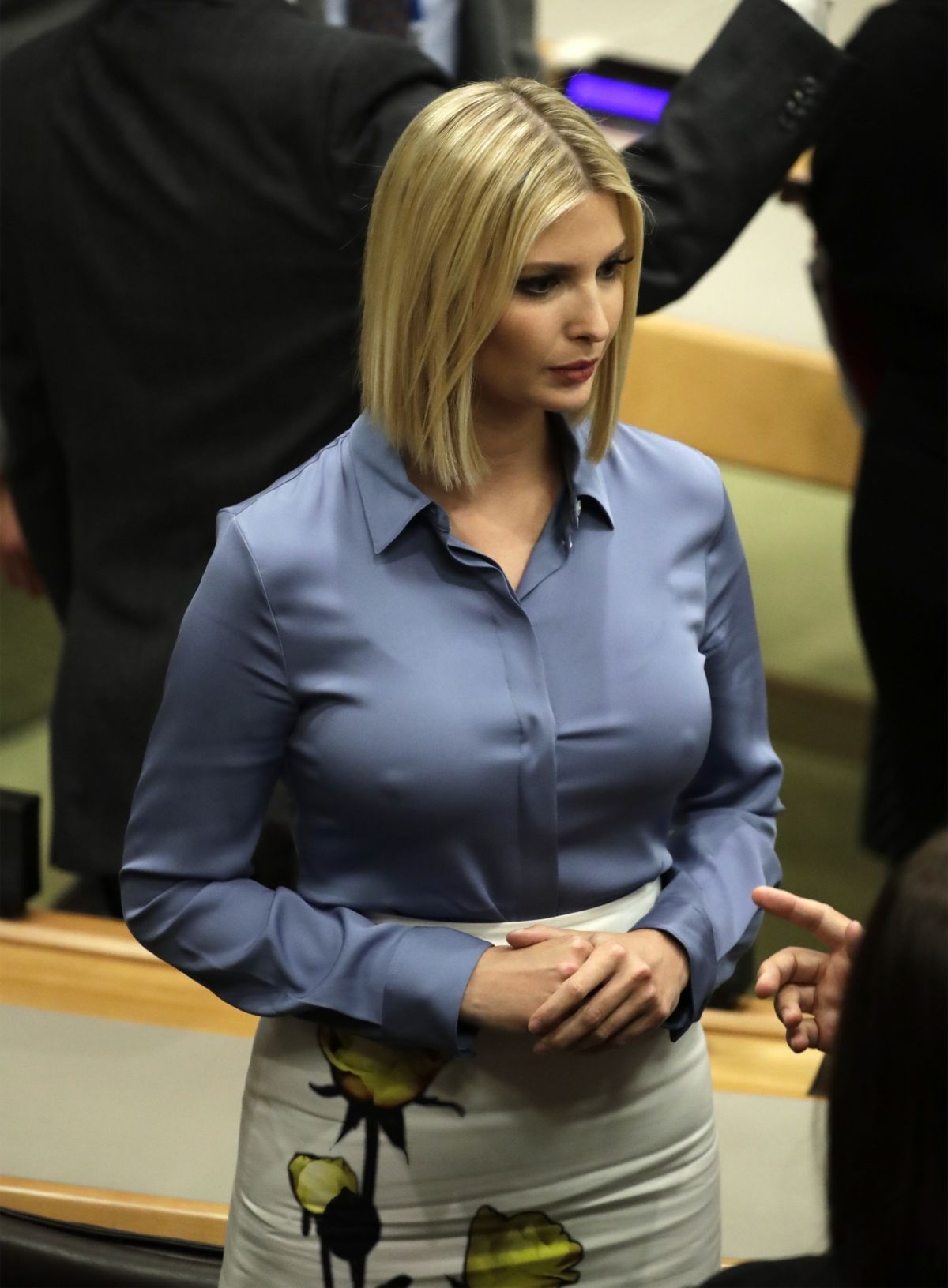 IVANKA TRUMP at a Meeting at United Nations Headquarters in New York 09 ...