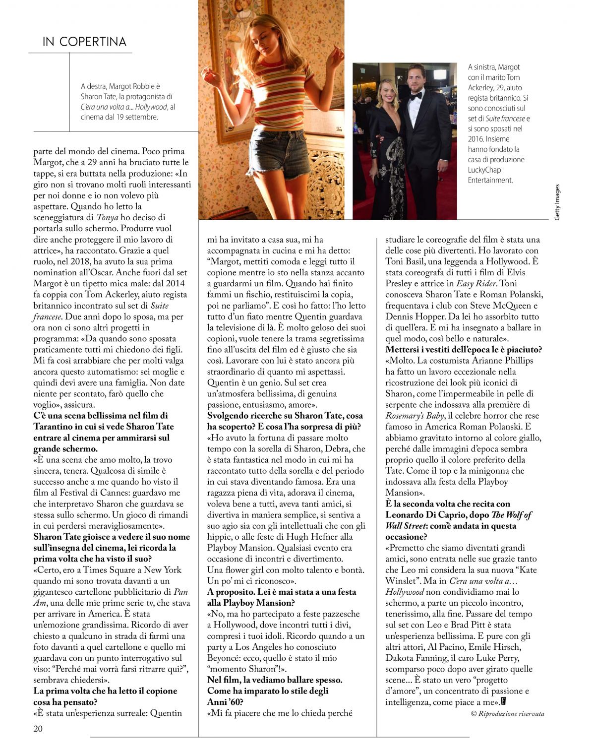 MARGOT ROBBIE in F Magazine, September 2019 – HawtCelebs