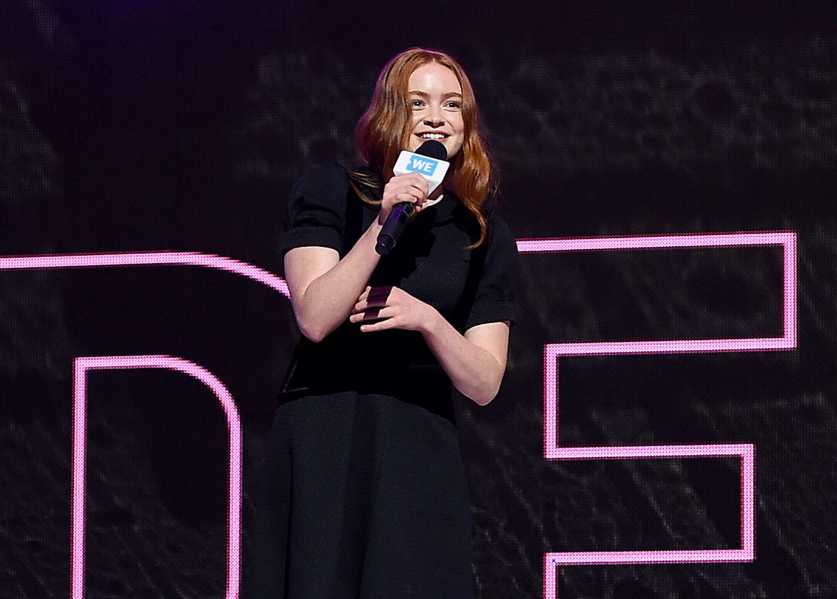 Sadie Sink At We Day New York 2019 In New York 09252019 Hawtcelebs
