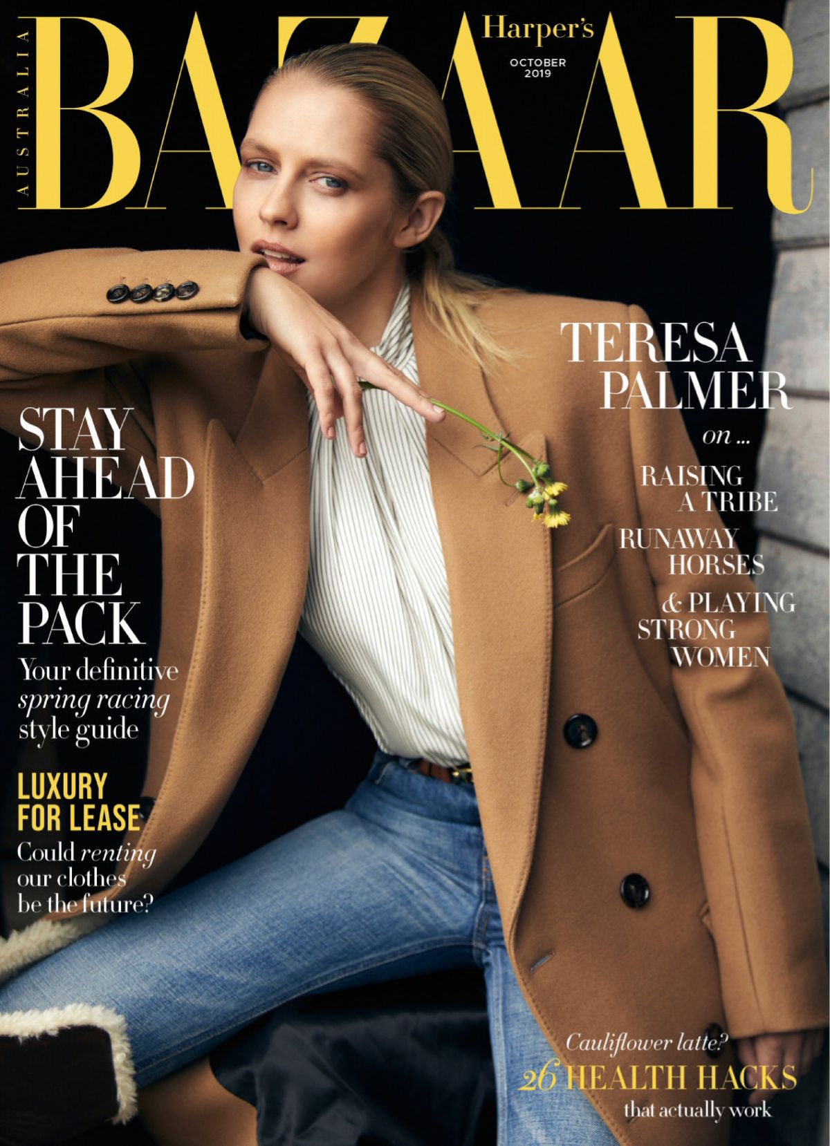 TERESA PALMER in Harper’s Bazaar Magazine, Australia October 2019 ...