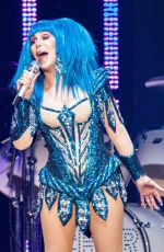 CHER Performs at a Concert in Birmingham 10/26/2019