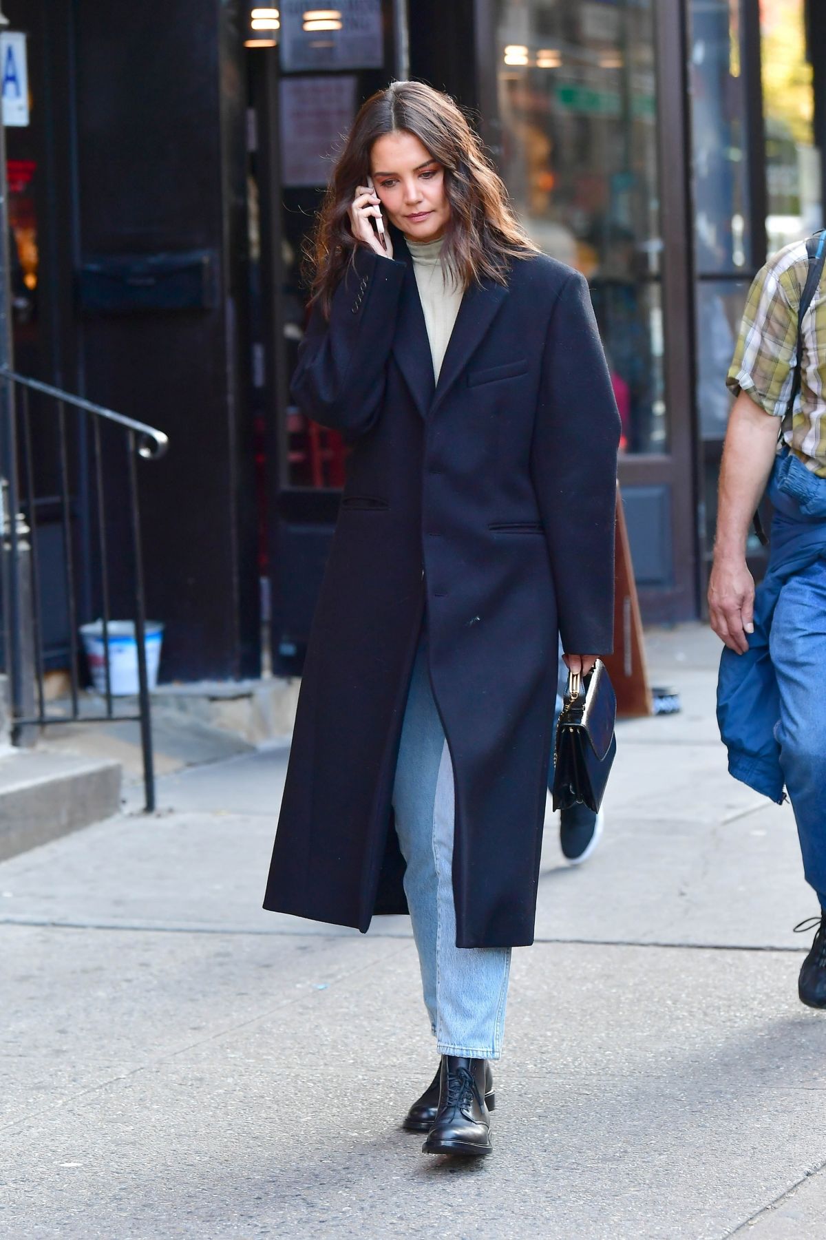 KATIE HOLMES Out in New York 10/15/2019 – HawtCelebs