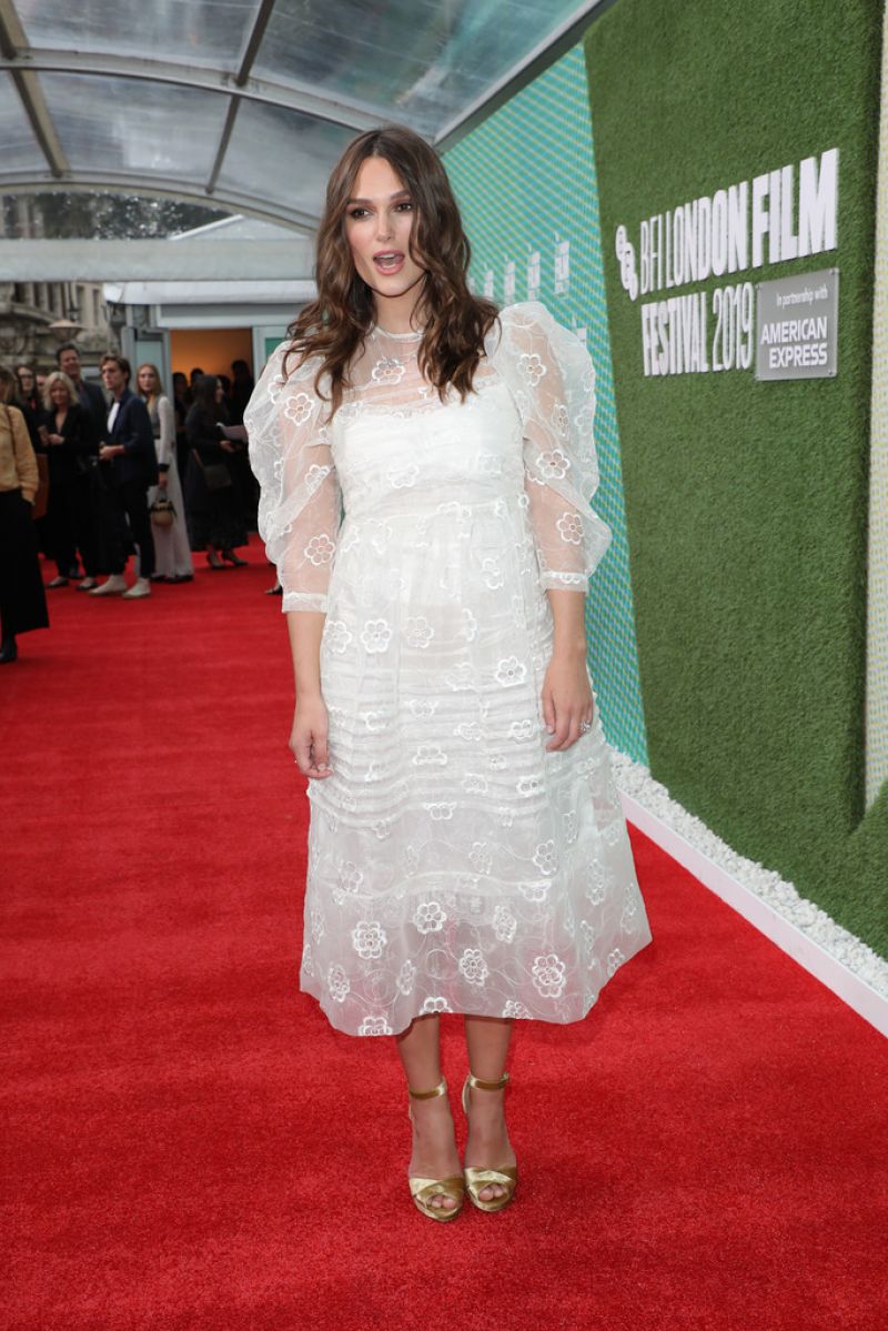 KEIRA KNIGHTLEY at Official Secrets Premiere at 63rd BFI London Film ...