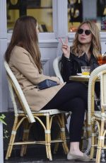 KIMBERLEY GARNER and ELLIE LYONS Out for Lunch in West London 10/08/2019
