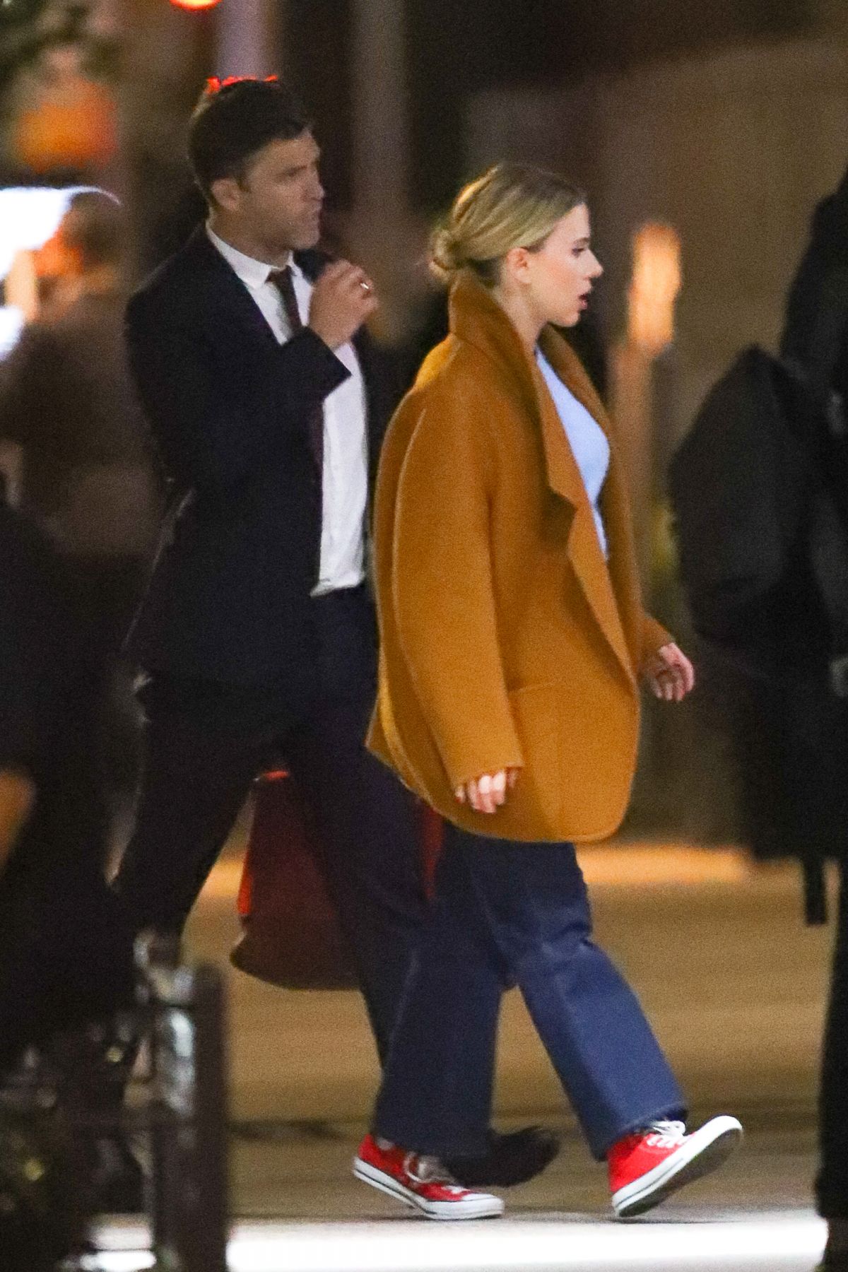 Scarlett Johansson And Colin Jost Night Out In New York 10 21 2019