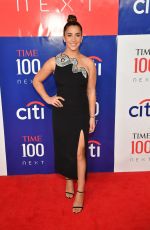 ALY RAISMAN at Time 100 Next 2019 at Pier 17 in New York 11/14/2019